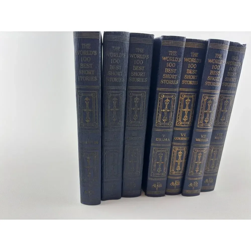 The World's 100 Best Short Stories 7‑Volume Set 1927 Funk & Wagnalls – Overton
